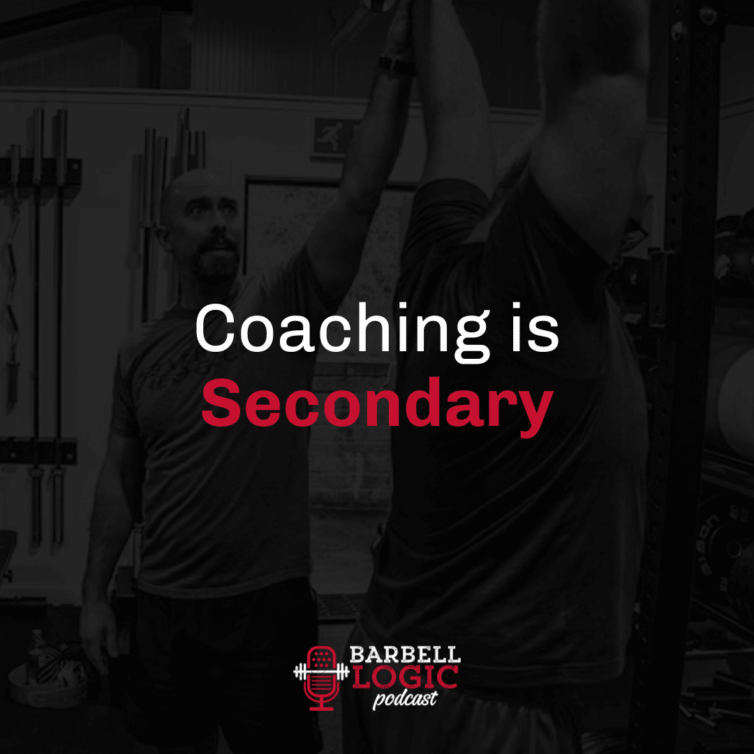 coaching is secondary